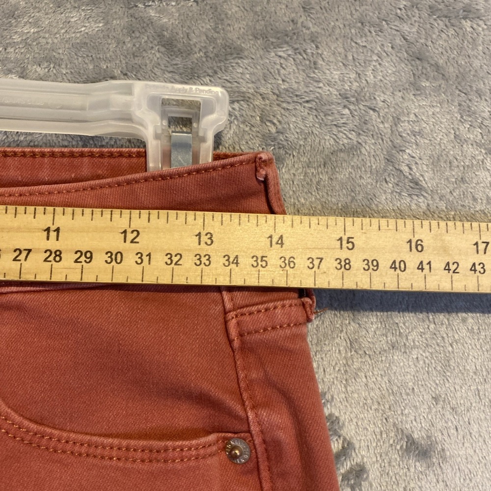 Old Navy Pants‎ Jeans Women Sz 6 Coral Rockstar  Skinny High Rise Preppy Hipster - Picture 4 of 10